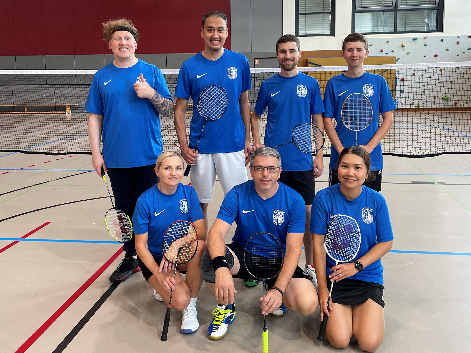 Unsere zweite Mannschaft Badminton Taunusstein